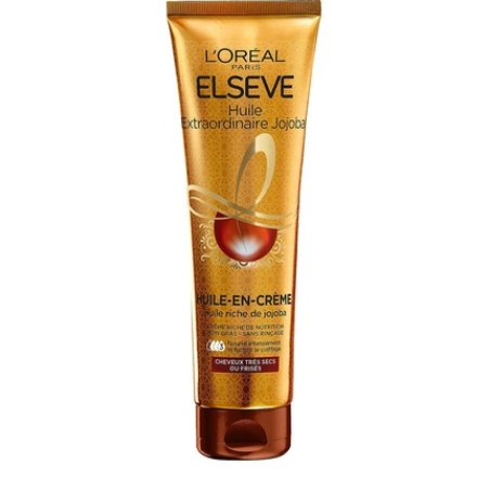 Elsève L'Oréal Paris Hair Oil Huile-en-Crème Leave-In for Very Dry and Styled Hair 150ml