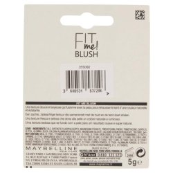 Maybelline New York Blush Powder Fit Me! 40 Peach 4.5g
