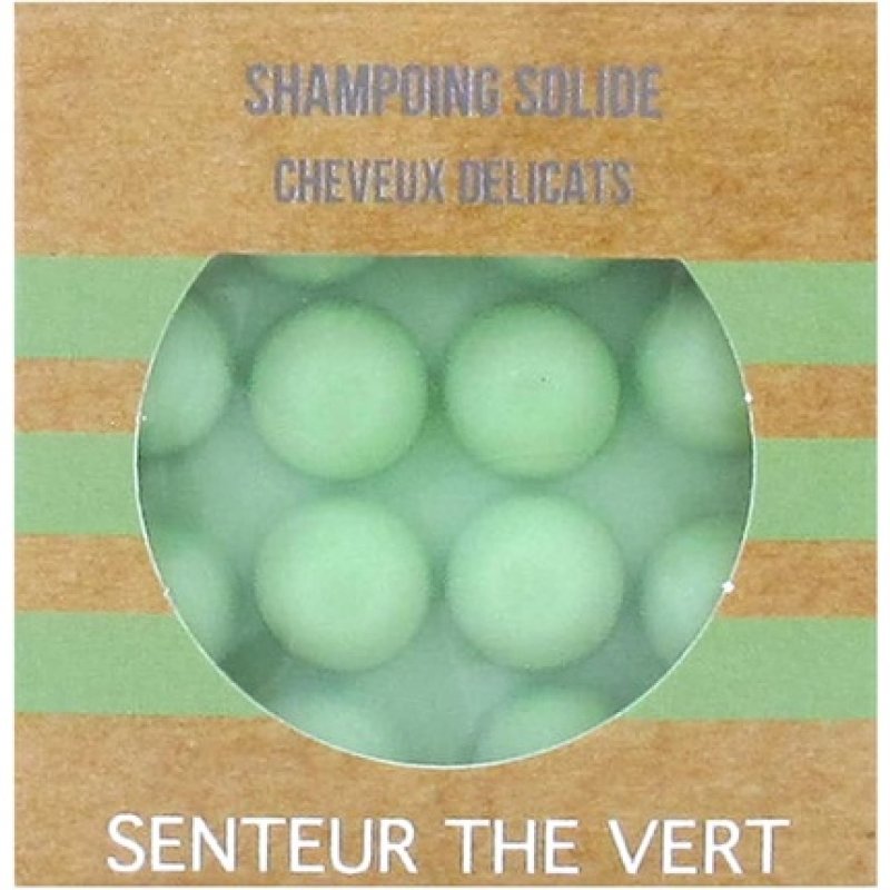 Valdispharm Solid Shampoo Delicate Hair Green Tea Scent 55g