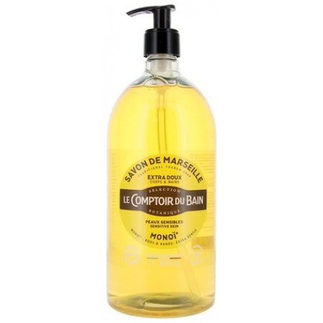 Le Comptoir Du Bain Marseille Monoi Soap 1L - Unconditional Care