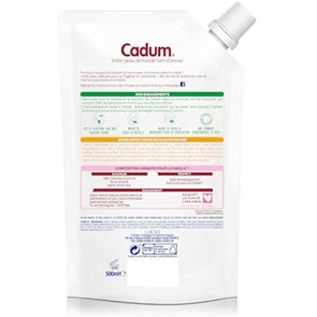 Cadum Surgras Shea Eco-Pack Shower Gel 500ml