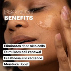 Exfoclear Face & Body Scrub - Fruit Acid Facial Cleansing