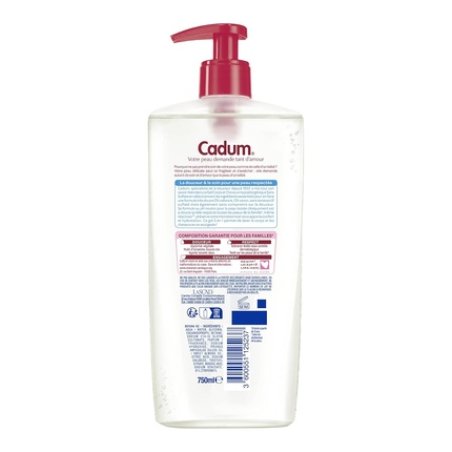 Cadum Ecopack Gel for Body and Hair Hypoallergenic Sulfate-Free 750ml