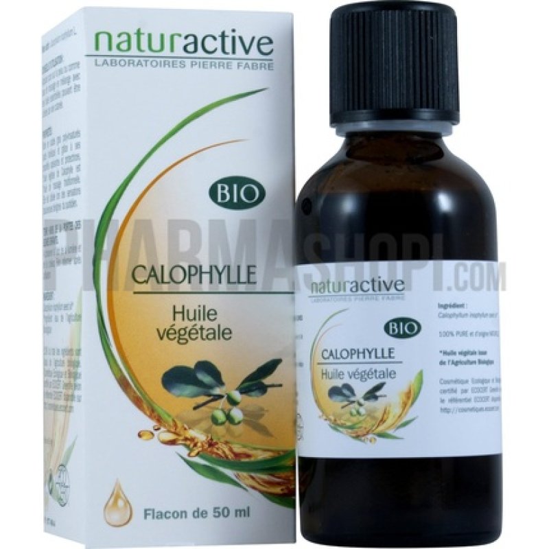 Naturactive Organic Calophyllum Vegetable Oil 50ml