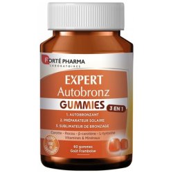 Forte Pharma Expert Autobronz 3in1 60 Gummies