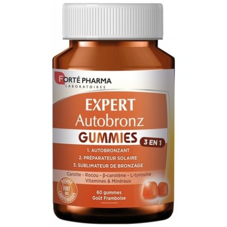 Forte Pharma Expert Autobronz 3in1 60 Gummies