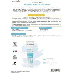 Organic After-Sun Jelly with Peppermint by Acorelle