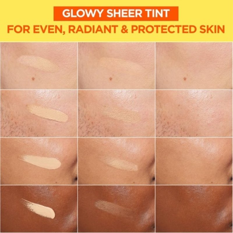 Garnier Vitamin C Daily UV Brightening Fluid Sheer Glow SPF 50 