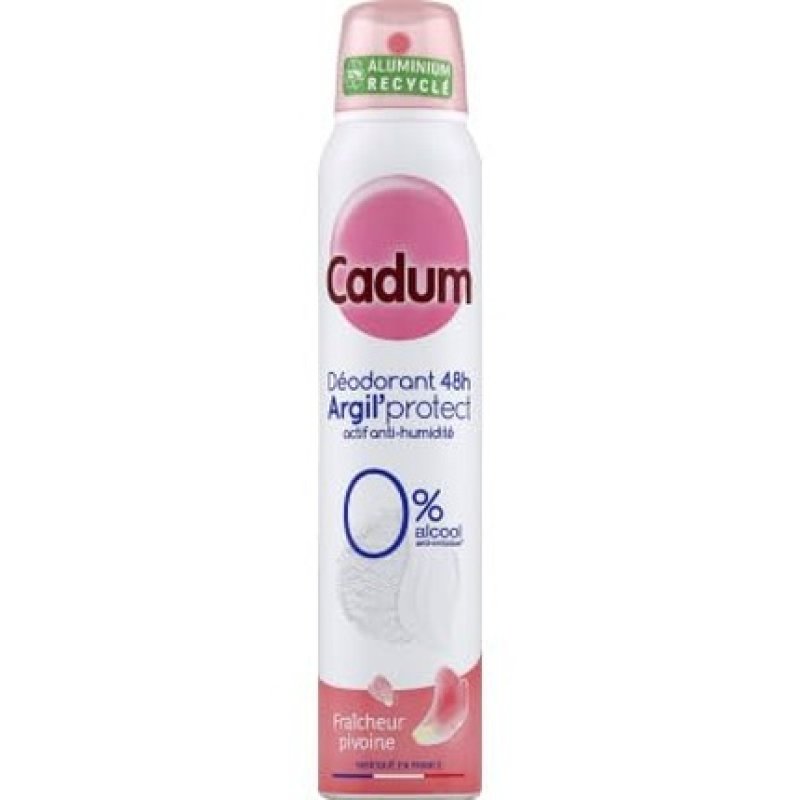 Cadum Deodorant Argil Protect Fresh Peony 200ml