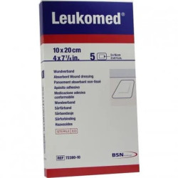 Bsn Medical Leukomed Adhesive Sterile Dressing 10x20cm Pack Of 5 Dressings