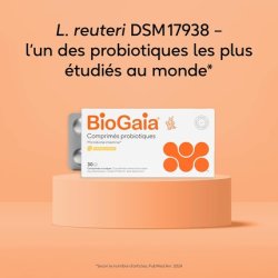 Biogaia Probiotic Tablets for Adults Gut Flora Balance