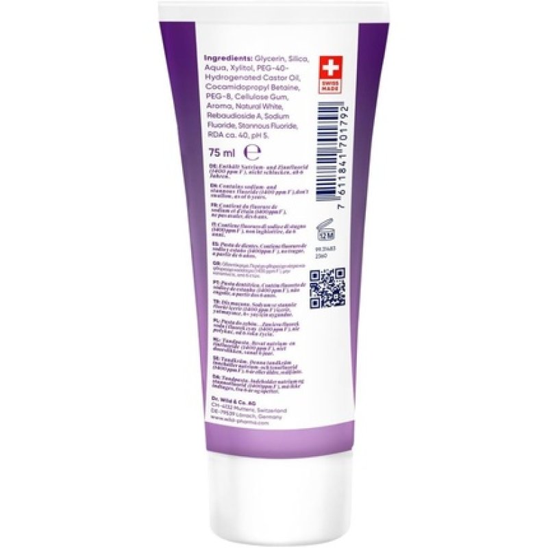 Emoform Protect Toothpaste Anti-Caries Protection with Special Formula Nsx