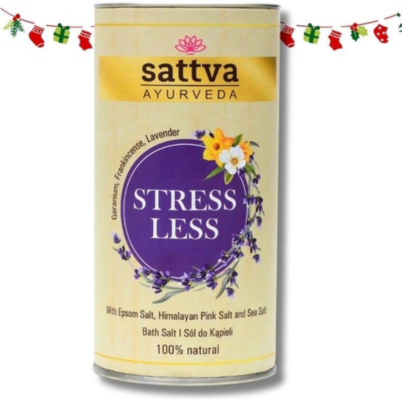 Sattva Ayurveda Stress Less Bath Salt for Relaxing Foot Bath