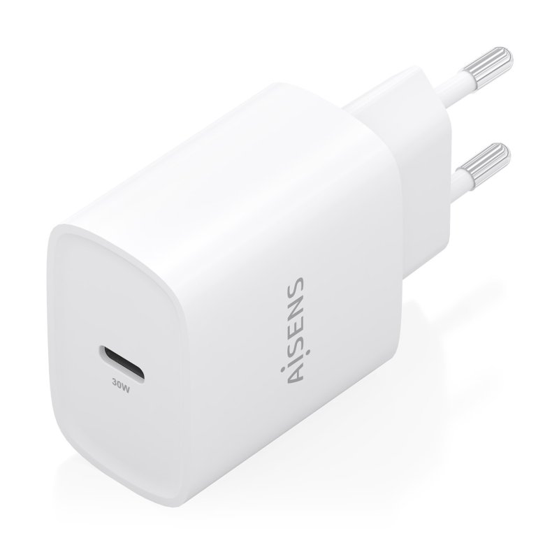 AISENS A110-0950 mobile device charger Universal White AC Fast charging Indoor
