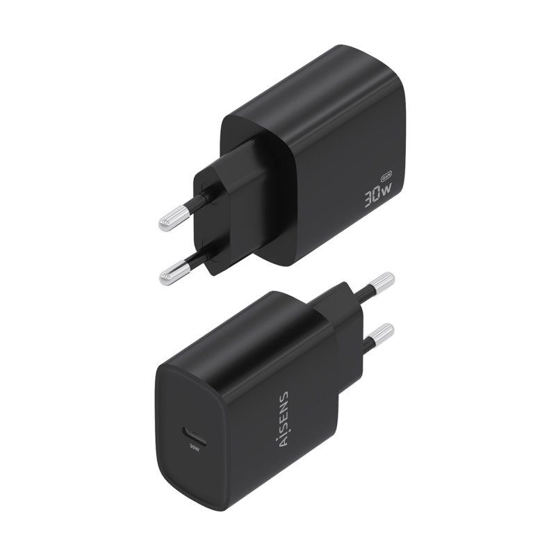 AISENS A110-0951 mobile device charger Universal Black AC Fast charging Indoor