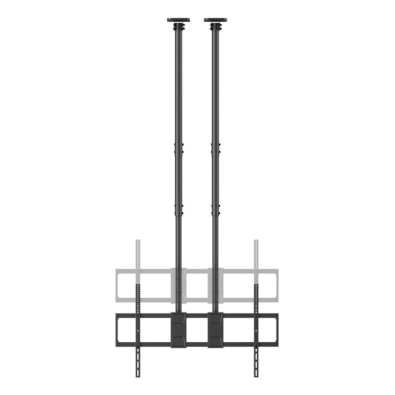 AISENS CT120TLE-395 support pour téléviseur 3,05 m (120") Noir