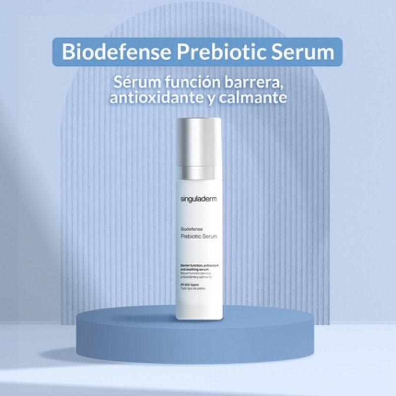 Singuladerm Biodefense Prebiotic Serum Moisturizing Face Serum Antioxidant Strengthens Skin Barrier