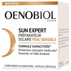 Oenobiol Sun Expert Sunscreen for Sensitive Skin 30 Capsules