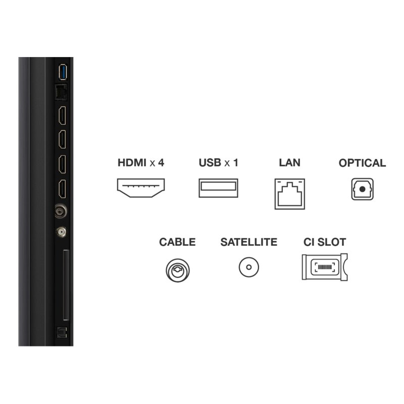 TCL Q6C 75Q6C TV 190.5 cm (75 ) 4K Ultra HD Smart TV Wi-Fi Metallic