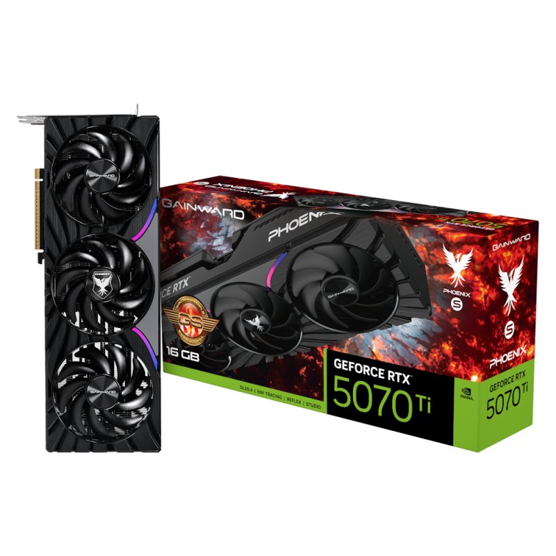 GeForce RTX 5070 Ti Phoenix-S GS (DLSS 4, 3x DisplayPort, 1x HDMI 2.1)