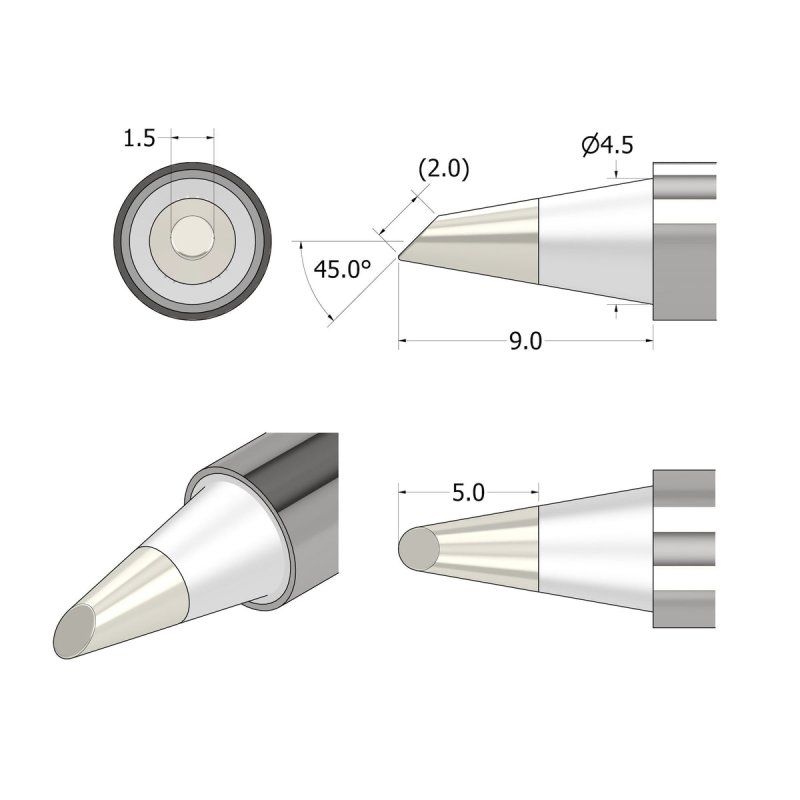 iFixit IF145-498-2 soldering iron/station accessory 1 pc(s) Soldering tip