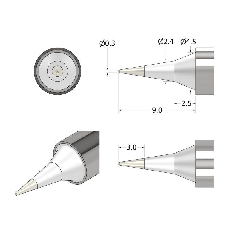 iFixit IF145-498-4 soldering iron/station accessory 1 pc(s) Soldering tip