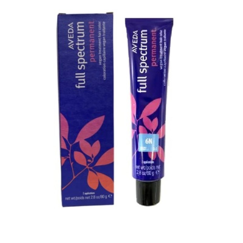 New Aveda Full Spectrum Permanent Hair Color 6N