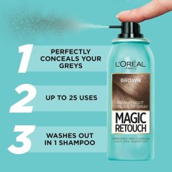 L'Oréal Magic Retouch Instant Root Concealer Spray 75ml Brown