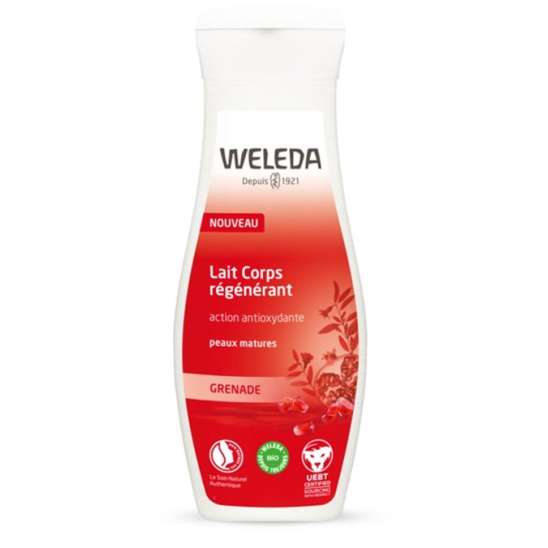 Weleda Lait Corps Régénérant Grenade 200 ml Lotion Women