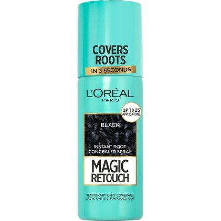 L'Oréal Magic Retouch Instant Root Concealer Spray 75ml Black
