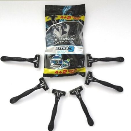 Wilkinson Sword Extra 3 Activ 3-Blade Disposable Razor