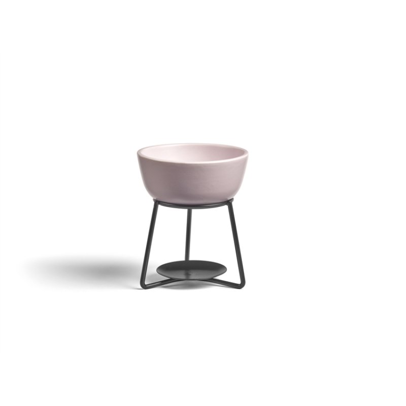 Yankee Candle Pebble Grey Lilac bougeoir Noir, Lilas