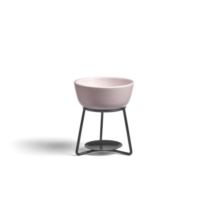 Yankee Candle Pebble Grey Lilac bougeoir Noir, Lilas