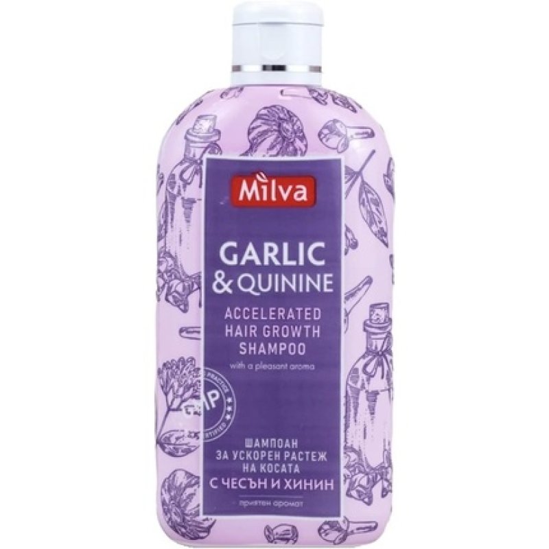 Garlic and Quinine Shampoo