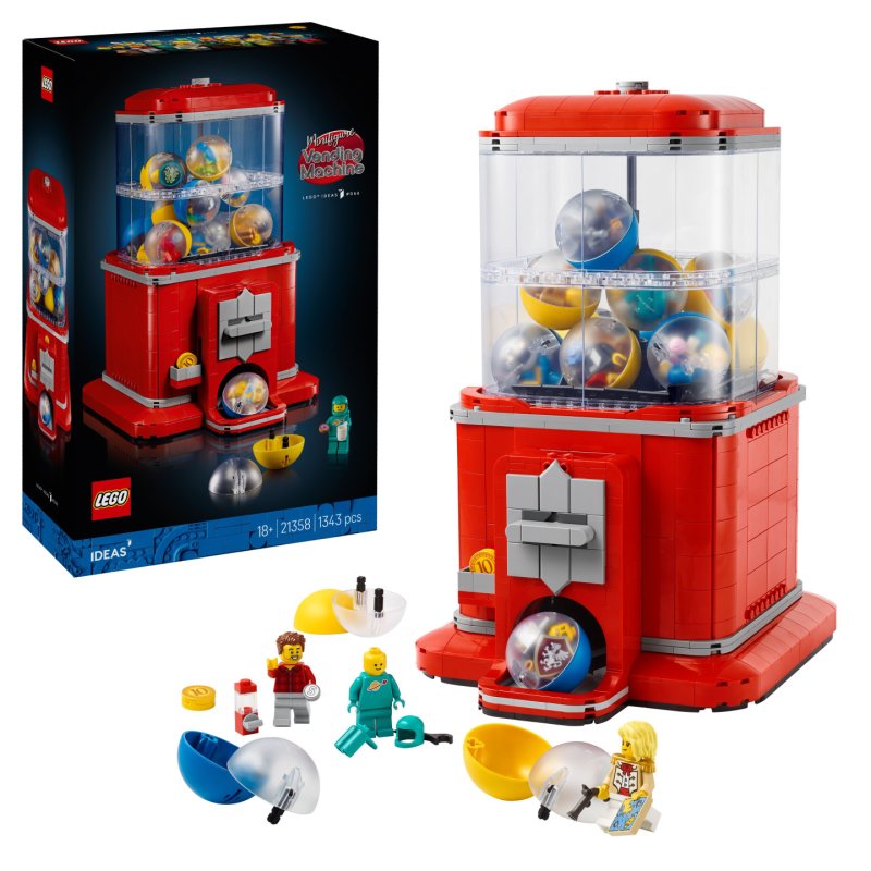 LEGO Ideas - Minifigure Vending Machine (21358)
