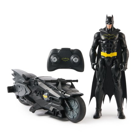 Batman - Stealth Batcycle RC w. 30 cm Batman (6072896)