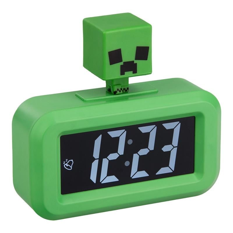 MINECRAFT - Creeper - Reveil avec Mini Figurine