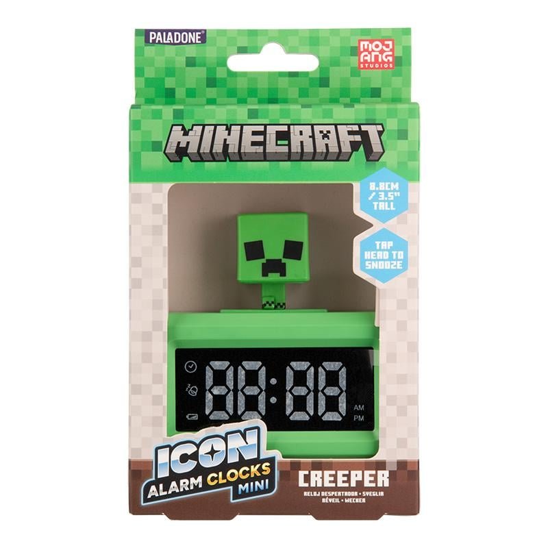 MINECRAFT - Creeper - Reveil avec Mini Figurine