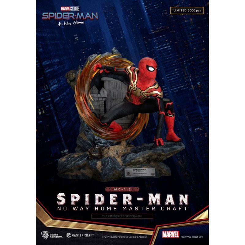 MARVEL - The Integrated Spider-Man -Statuette Master Craft 31.5cm