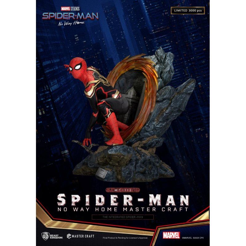 MARVEL - The Integrated Spider-Man -Statuette Master Craft 31.5cm