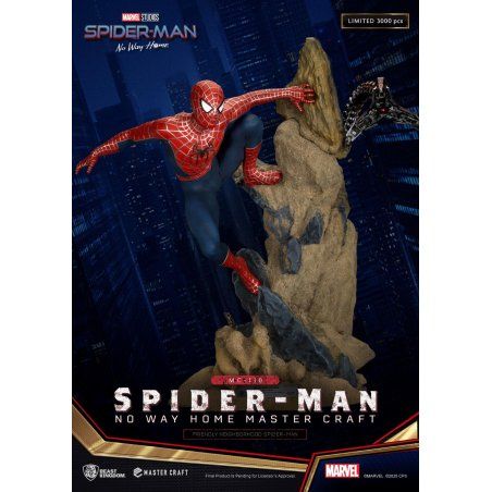 MARVEL - Friendly Neighborhood Spider-Man -Statuette Master Craft 36cm