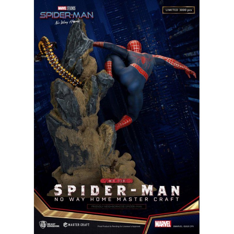 MARVEL - Friendly Neighborhood Spider-Man -Statuette Master Craft 36cm
