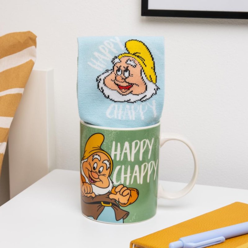 BLANCHE NEIGE - Joyeux - Mug et Chaussettes