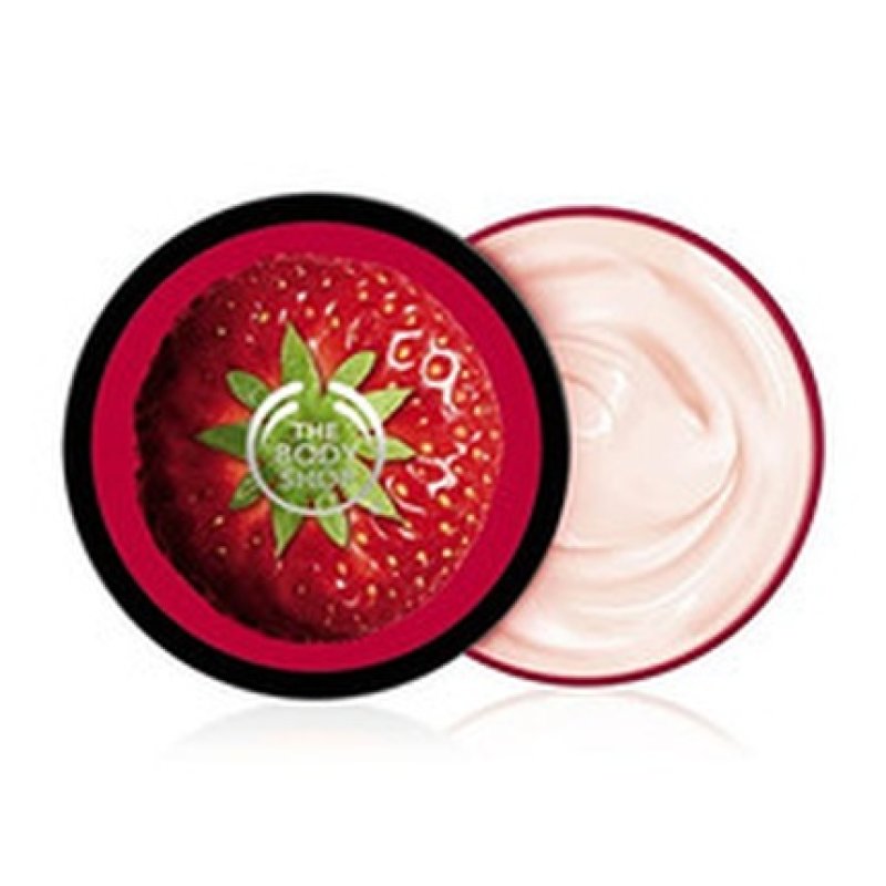 The Body Shop Strawberry Body Butter Moisturizing Body Butter With The Scent Of Strawberries
