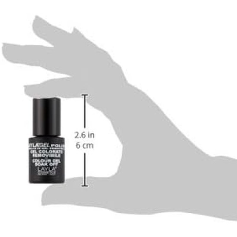 Layla Cosmetics Laylagel Nail Polish Colour Naked 1 Pack 0.01