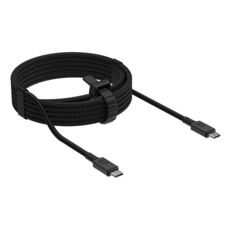 XTORM TRAVEL CABLE USB-C PD 100W (15M) BLACK