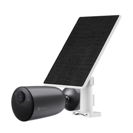 EZVIZ KIT CAMARA IP EB3 4G EXT 2K VIS.NOCT WI DETEC COCHES-HUMAN BK KIT SOLAR