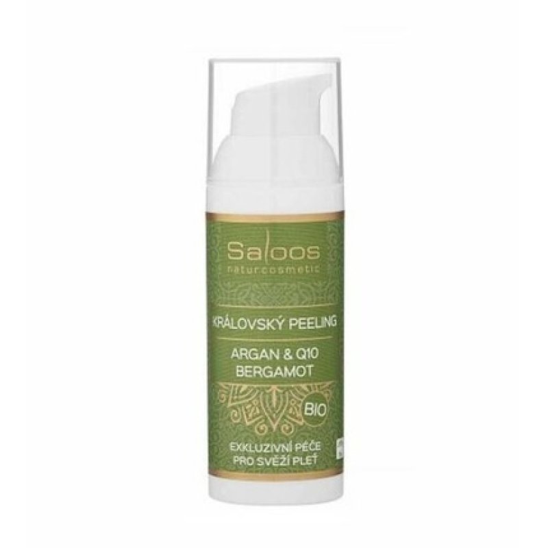 Saloos Bio Royal Peeling Argan & Q10 with Bergamot 50ml