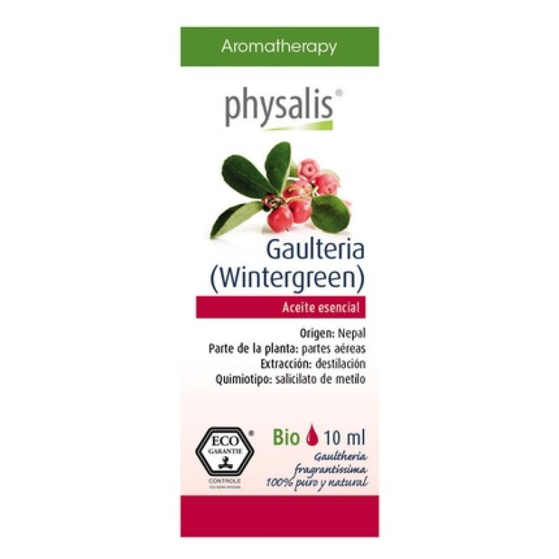 Physalis Essential Oil Of Gaultheria 10ml Organic Wintergreen Oil