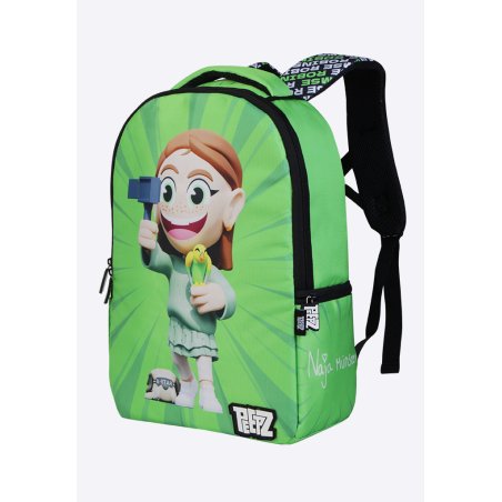 FIRSTGRADE - Naja Münster PEEPZ Backpack2.0 - Green - 46 cm x 28.5 cm x 12.5 cm